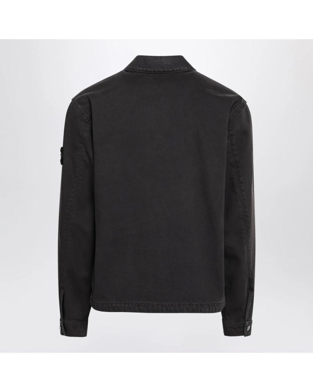 Stone Island Black Light Jackets for men