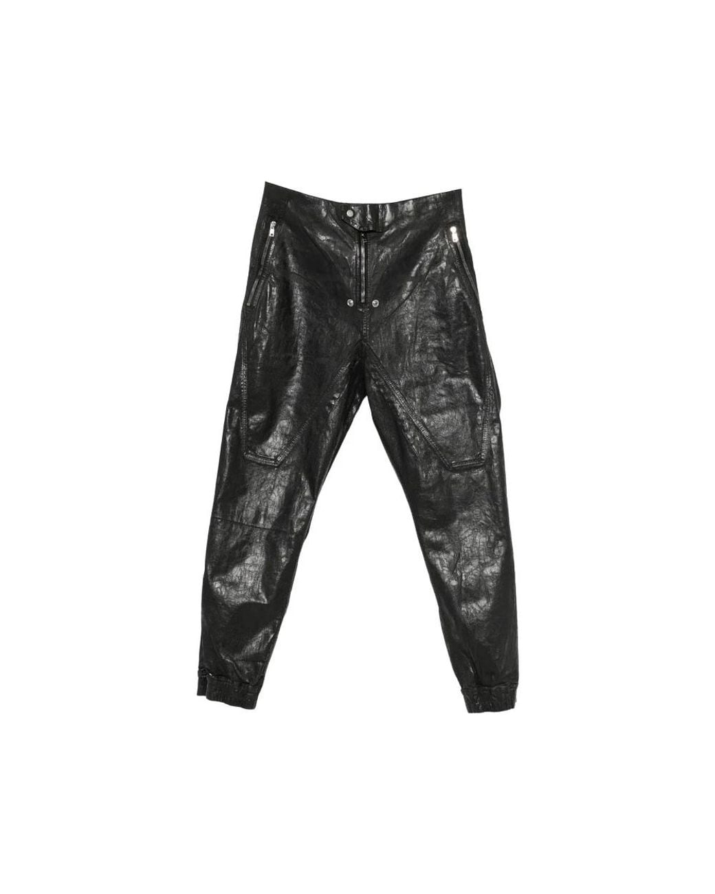 Rick Owens Black Drkshdw Trousers for men