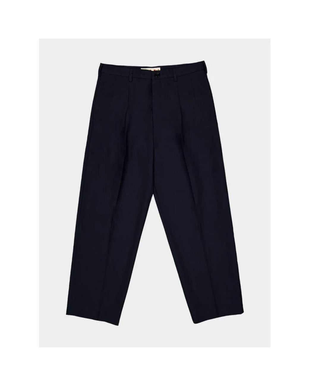 Marni Blue Straight Trousers