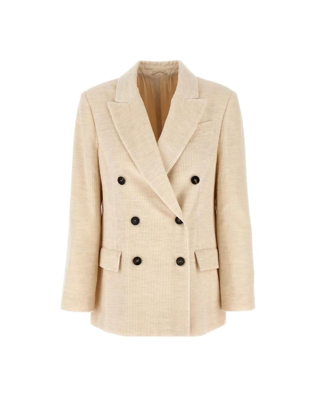 Brunello Cucinelli Natural Blazers for men