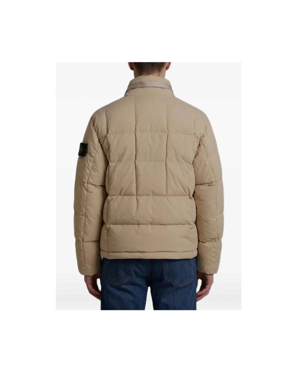 Stone Island Natural Winter Jackets for men