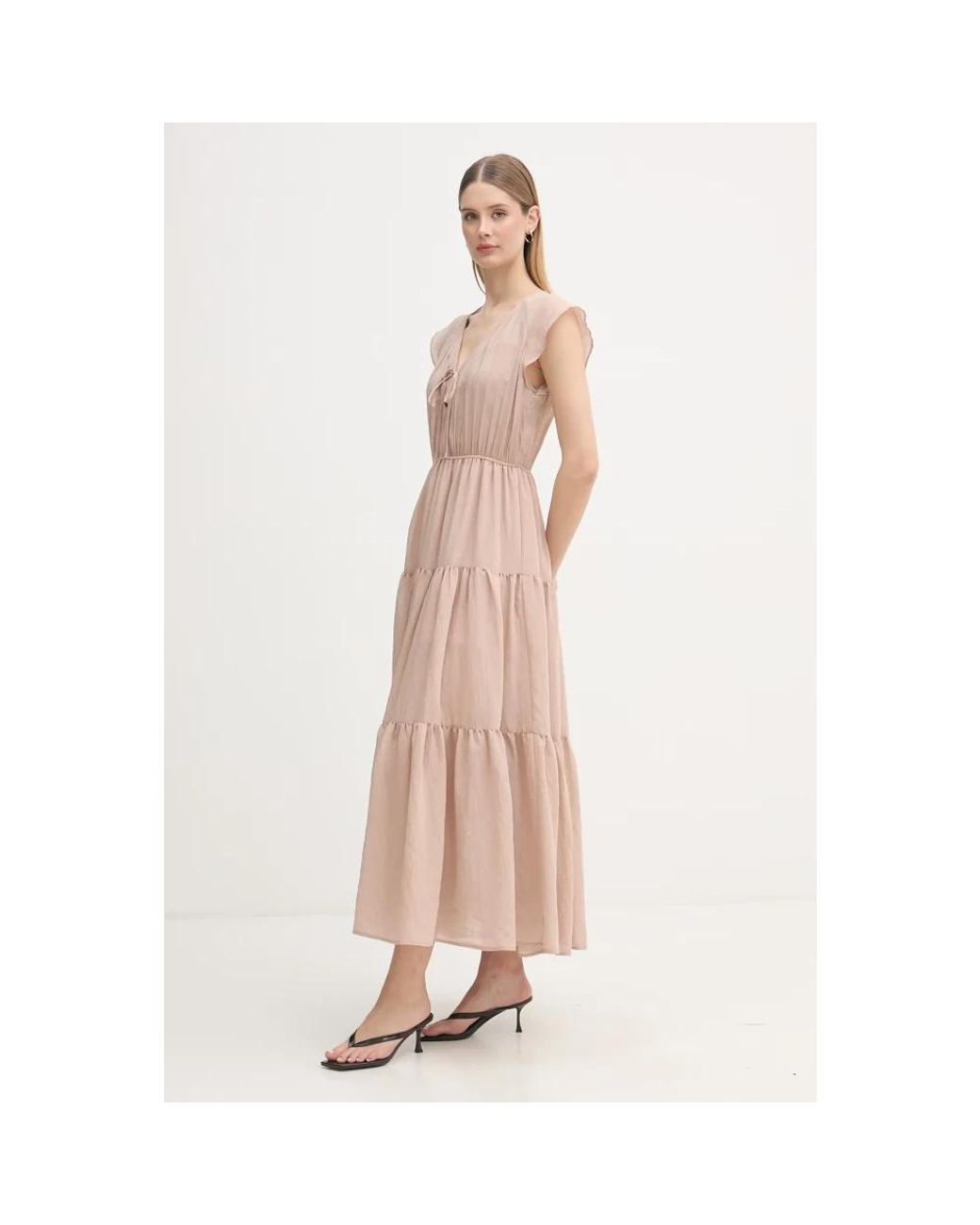 Maxi Dresses GAUDI de color Pink