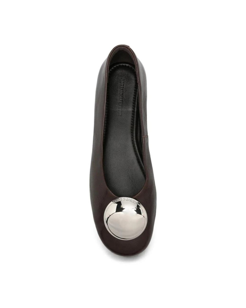 ADRIANNA FERETTI Black Ballerina Shoes