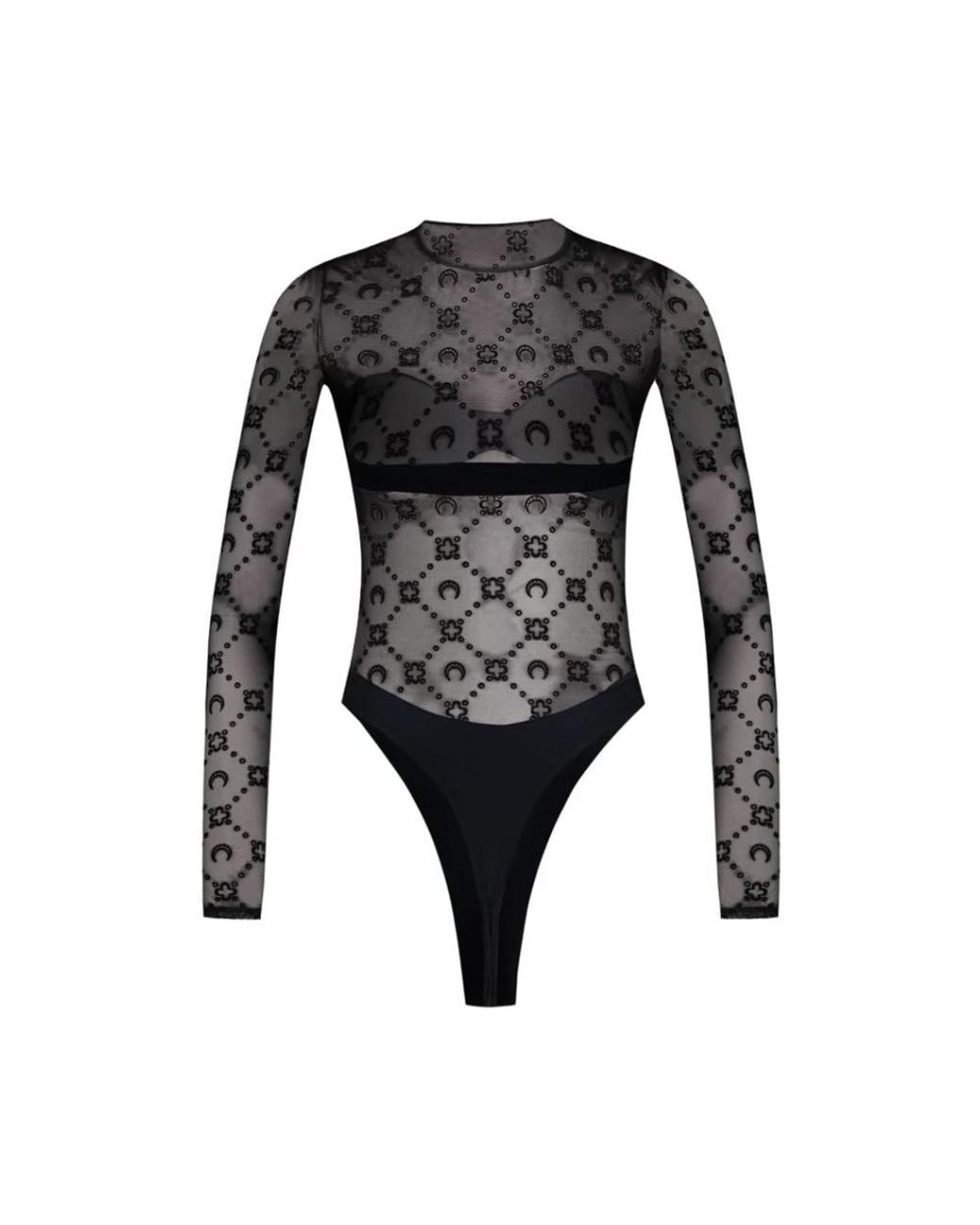 MARINE SERRE Black Full-Body