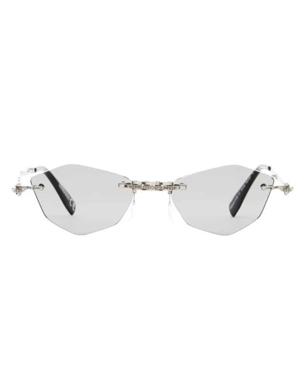 Glasses di Kuboraum in Metallic