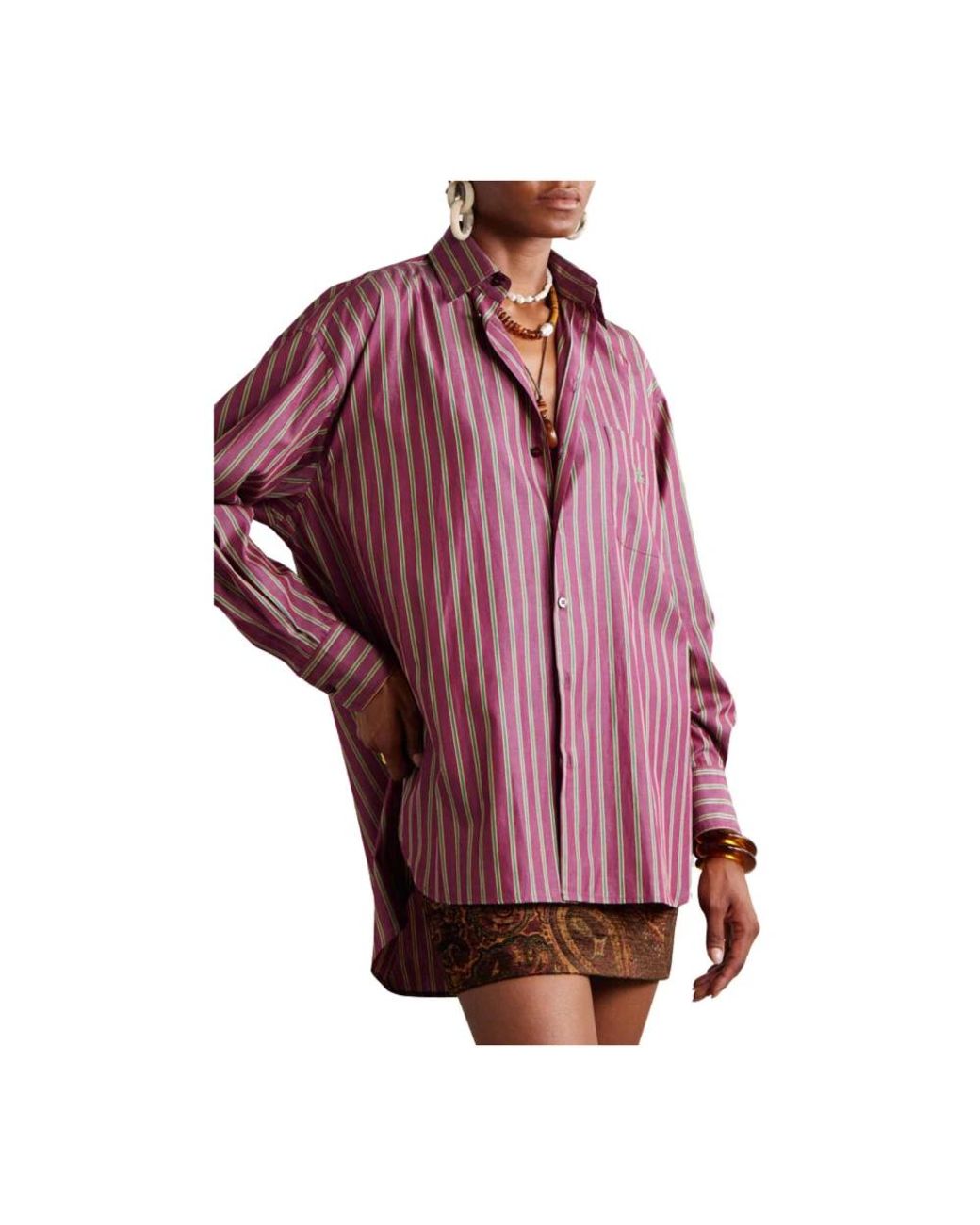 Etro Purple Shirts