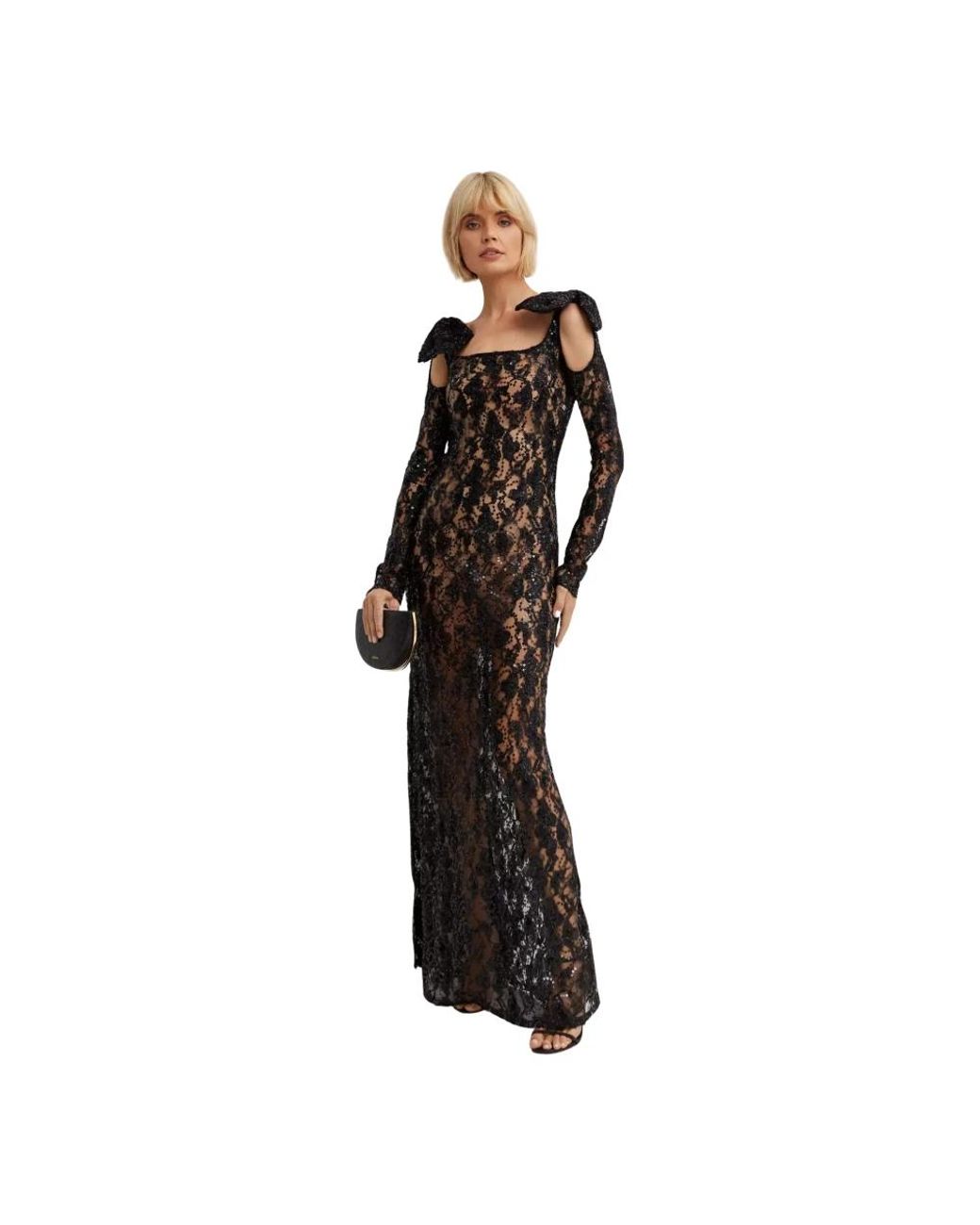 Nina Ricci Black Maxi Dresses