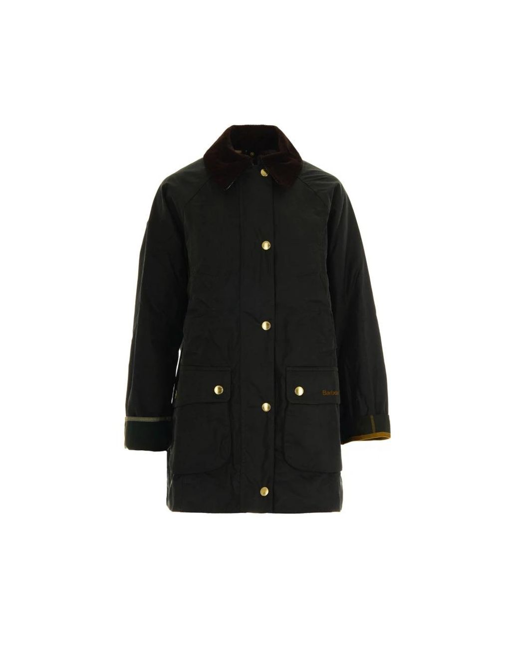 Single-Breasted Coats Barbour de color Black