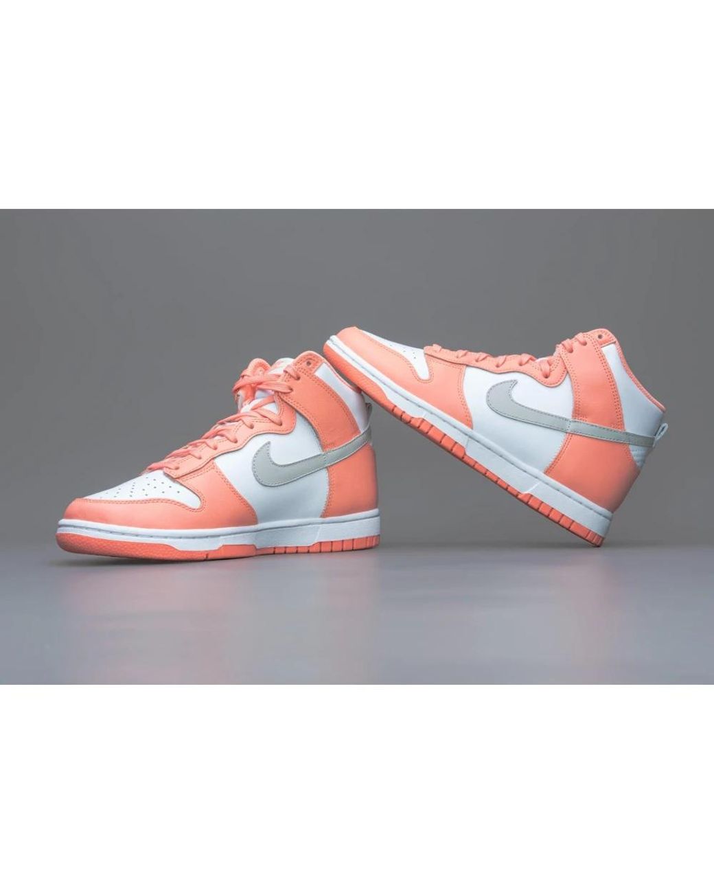 Nike Dunk High Lachs (W) in Pink | Lyst DE