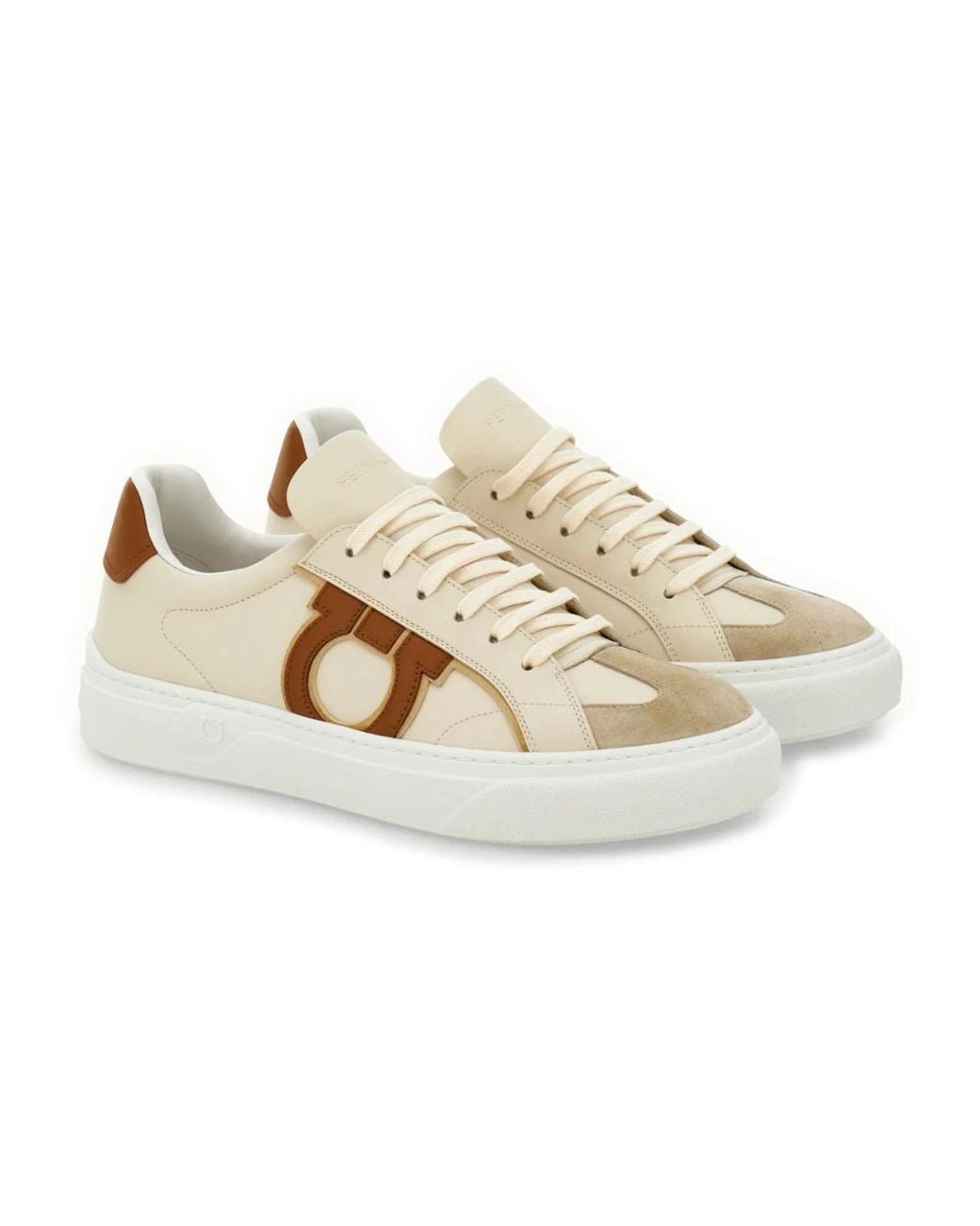 Ferragamo Natural Sneakers for men