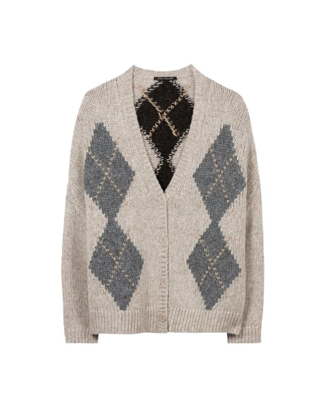 Cardigans Luisa Cerano de color Gray