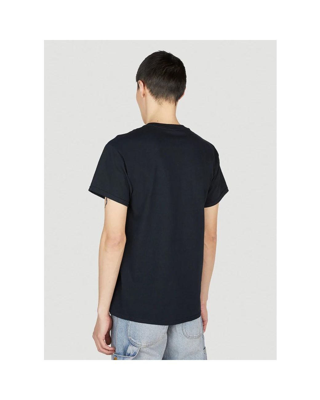 DTF.NYC Black T-Shirts for men