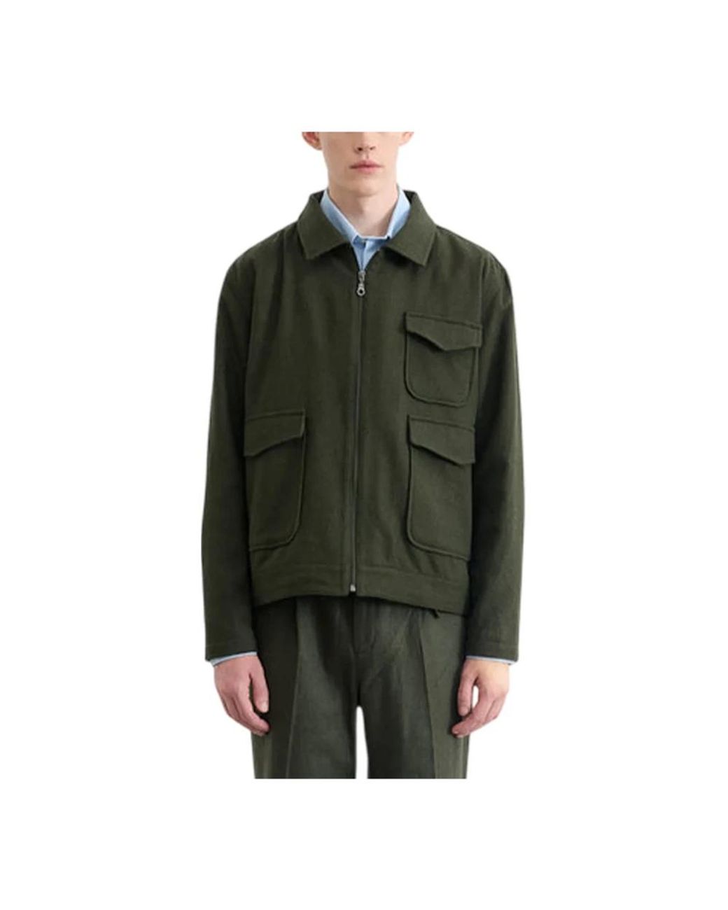 Edmmond Studios Green Light Jackets for men