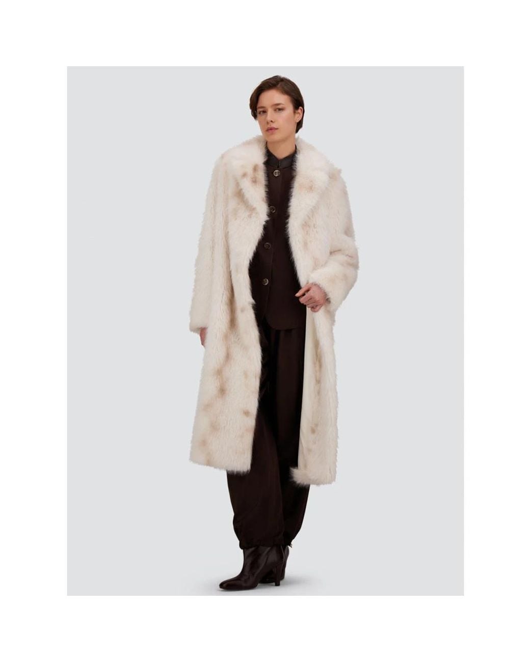 Single-Breasted Coats Herno de color Natural