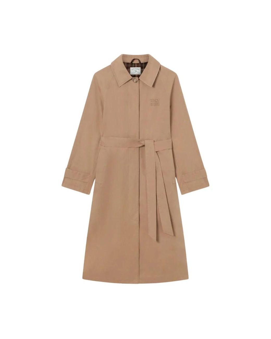 Mc2 Saint Barth Brown Trench Coats