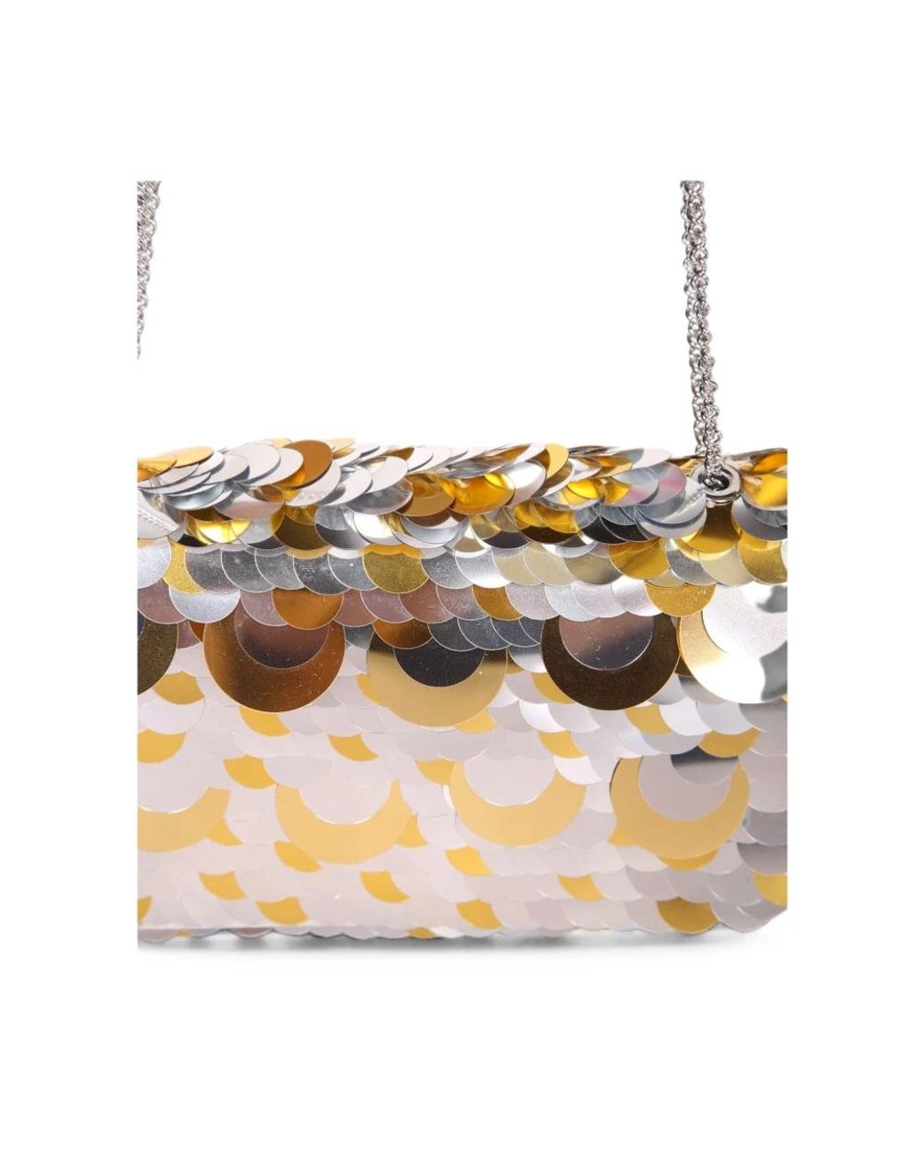 Rabanne White Shoulder Bags