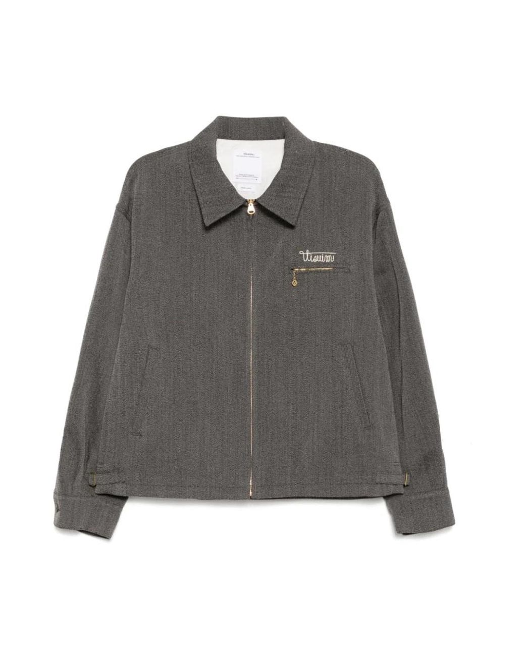 Visvim Gray Light Jackets for men