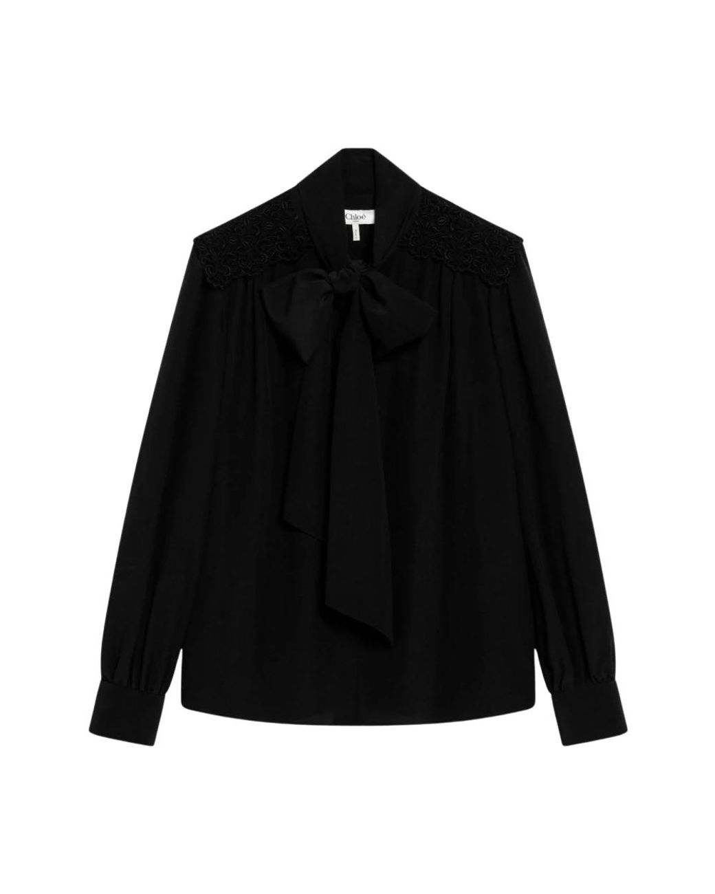 Chloé Black Blouses