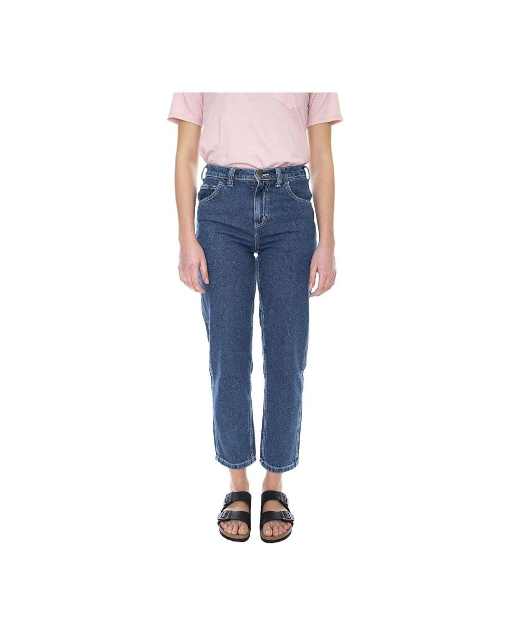 Dickies Rechte Jeans in het Blue