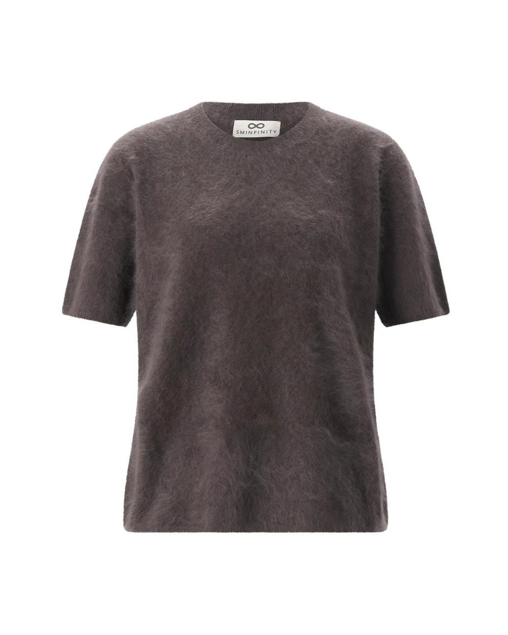 SMINFINITY Gray Cashmere Knitwear