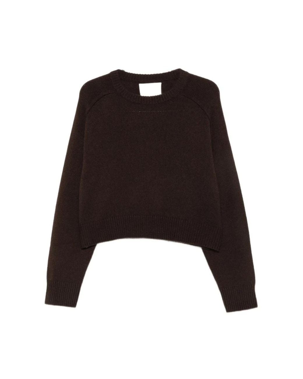 Soft Goat Kasjmier Top in het Black