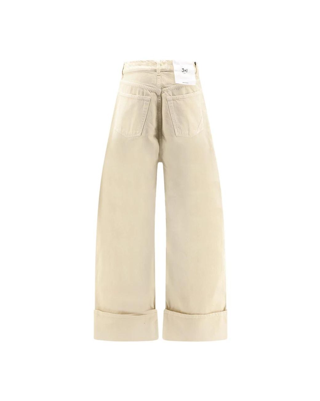3x1 Natural Wide Jeans