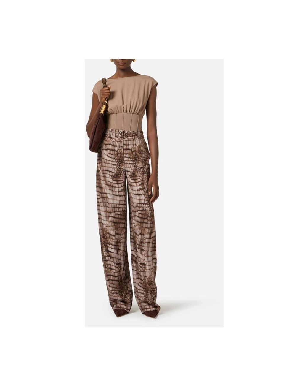 Elisabetta Franchi Brown Body