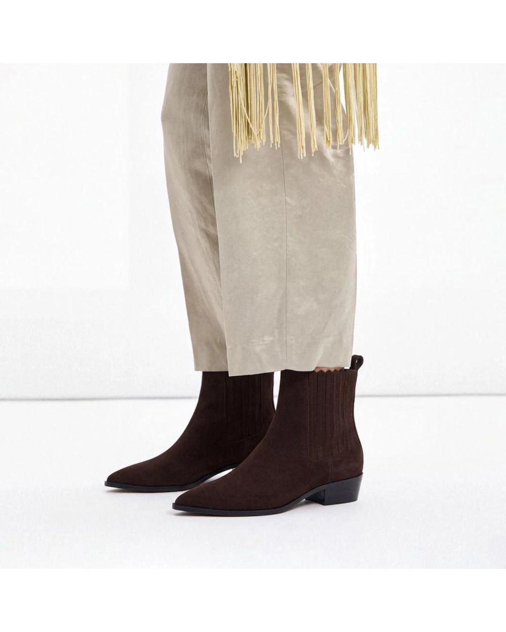 Scarosso Brown Cowboy & Biker Boots