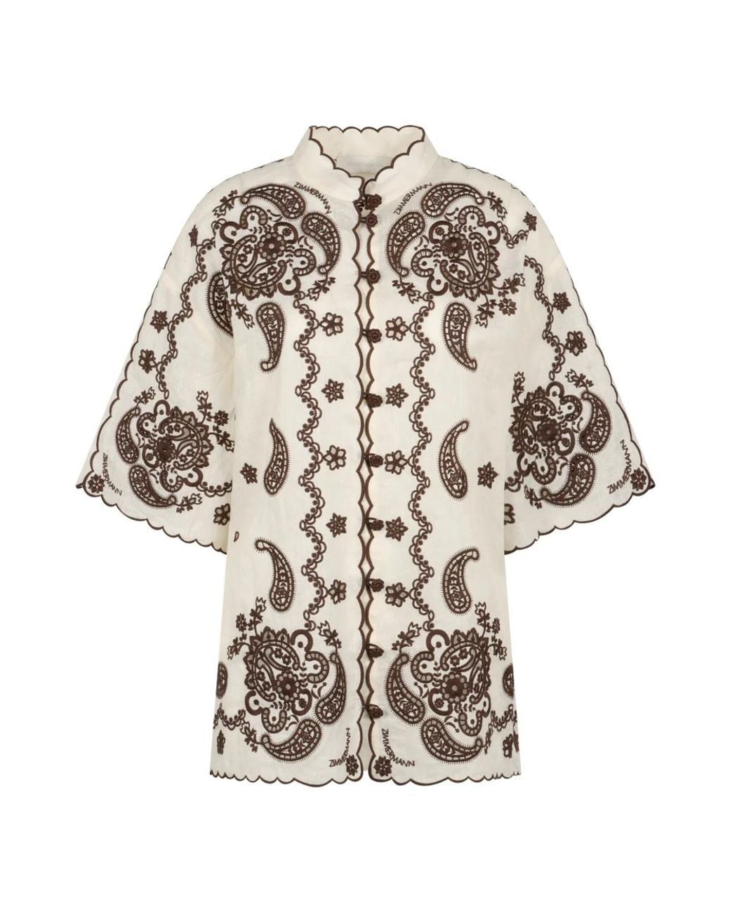 Zimmermann Brown Shirts