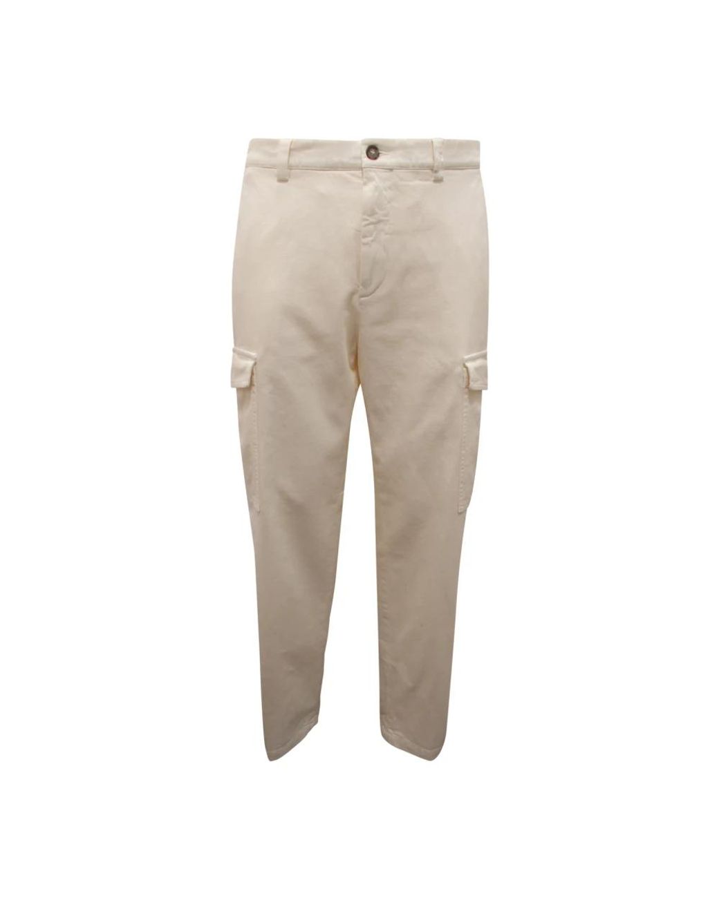 Peserico Natural Straight Trousers for men