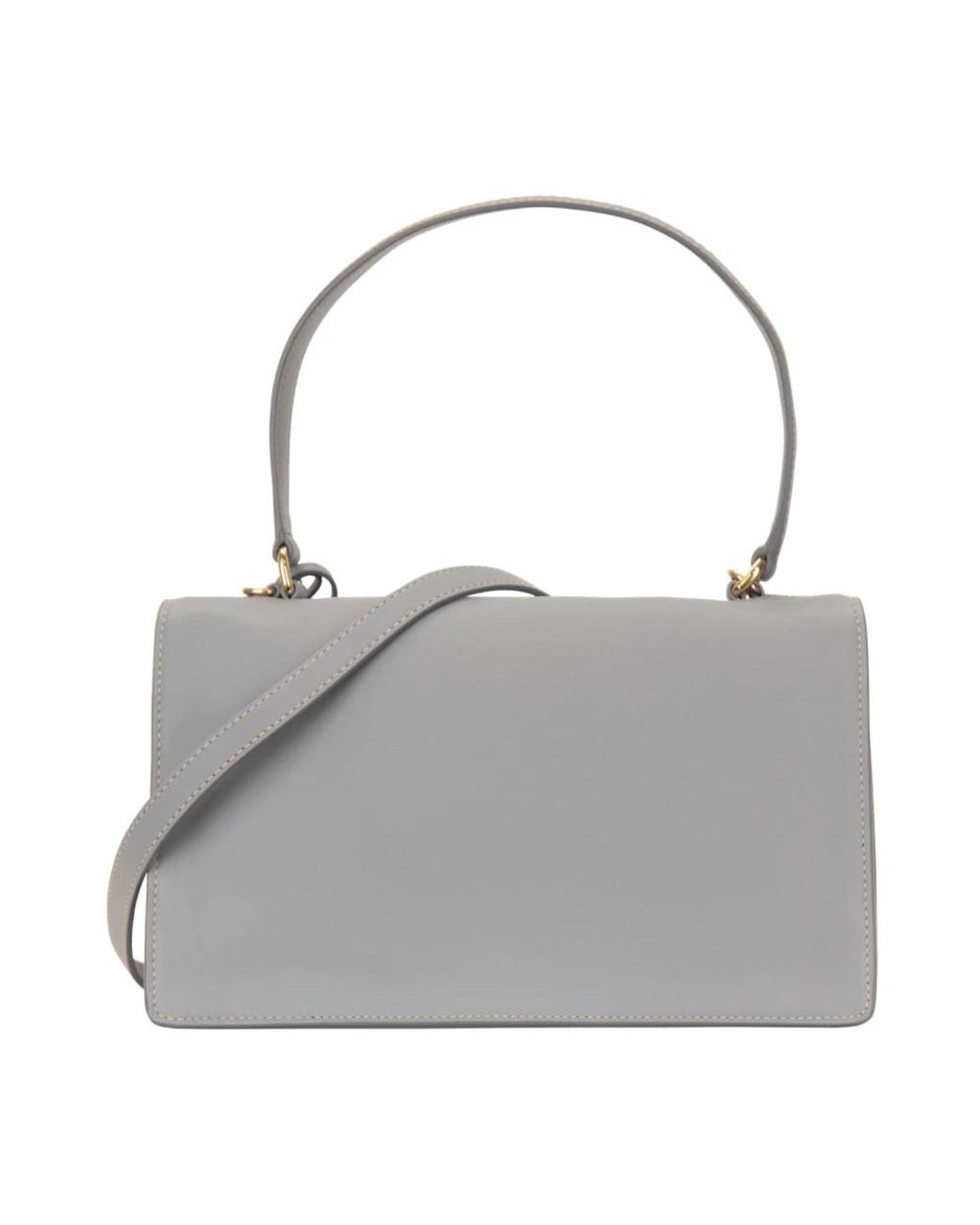 Prada Gray Shoulder Bags