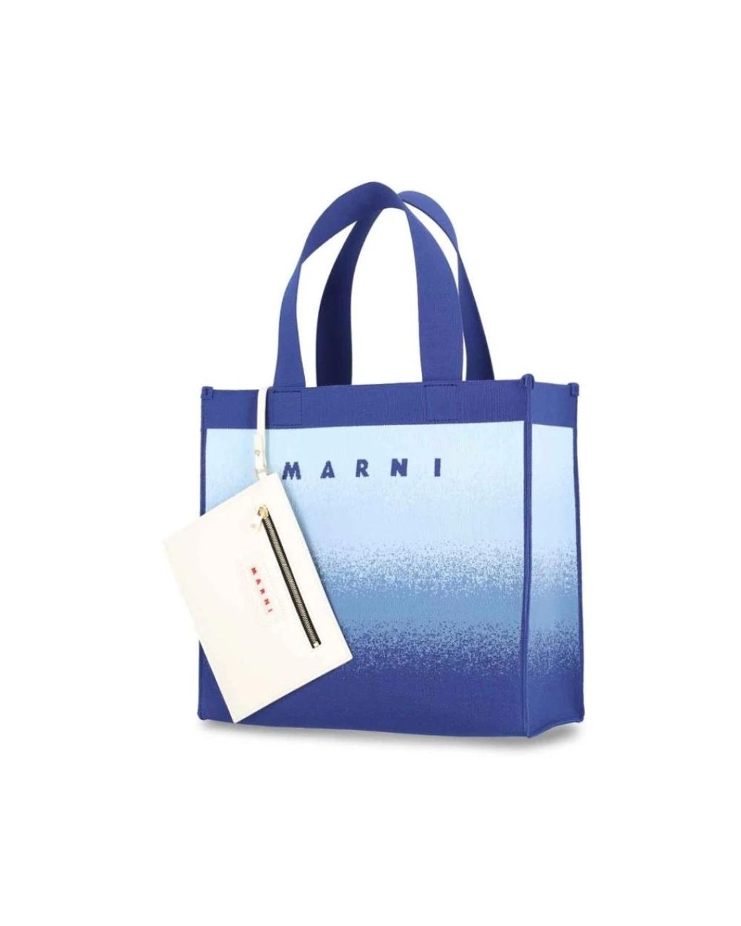 Marni Blue Shopping Bags