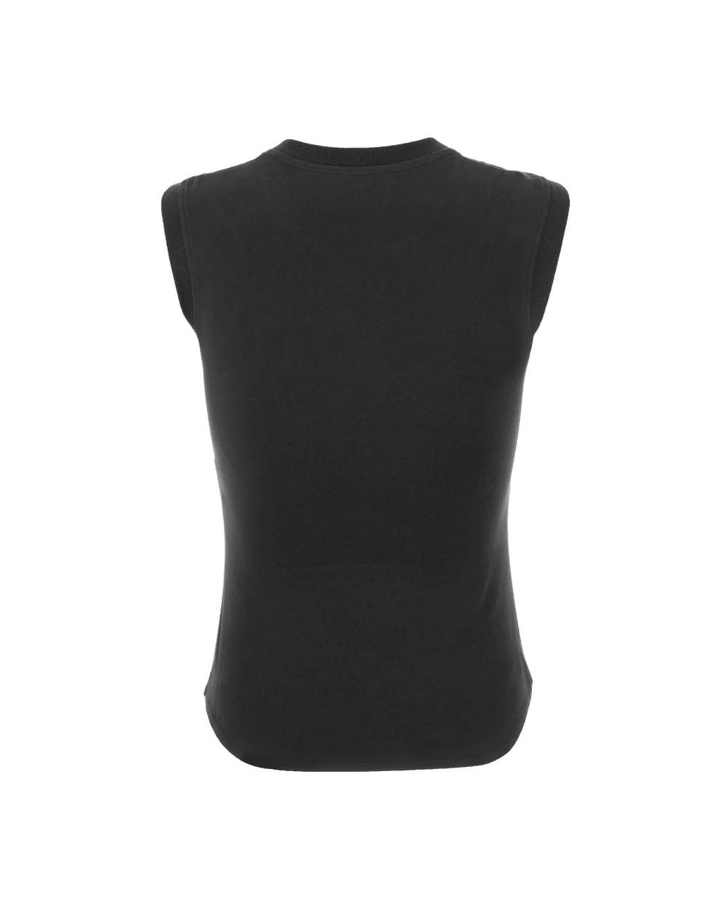 The Attico Black Sleeveless Tops