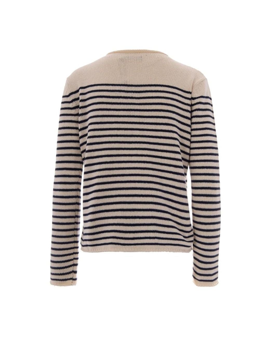 Max Mara Brown Round-Neck Knitwear