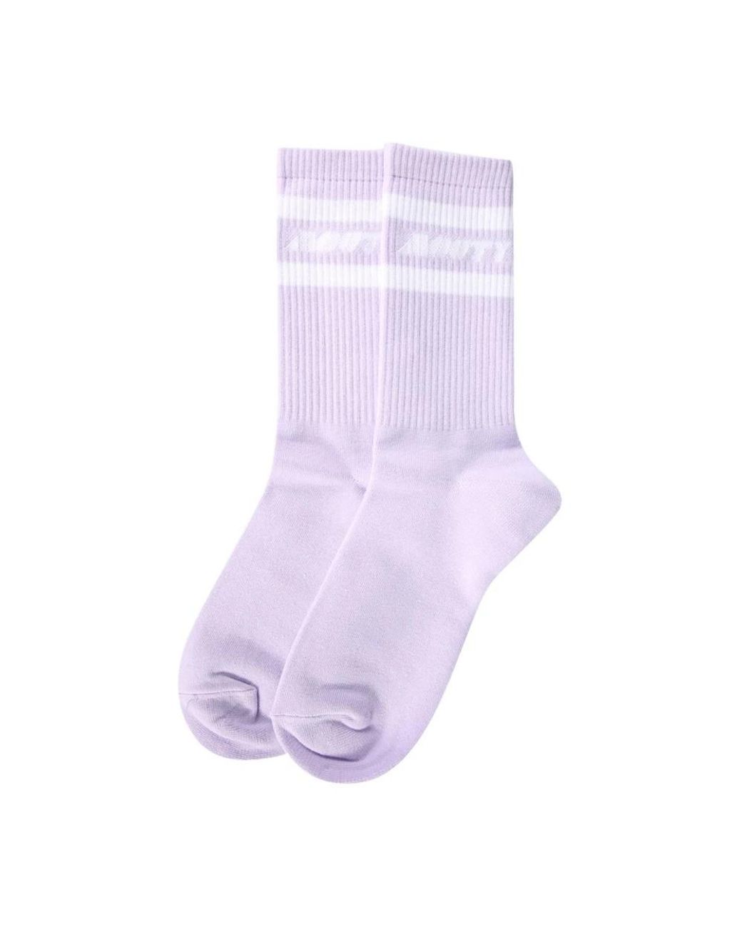 MOUTY Gestreifte Socken in Purple für Herren