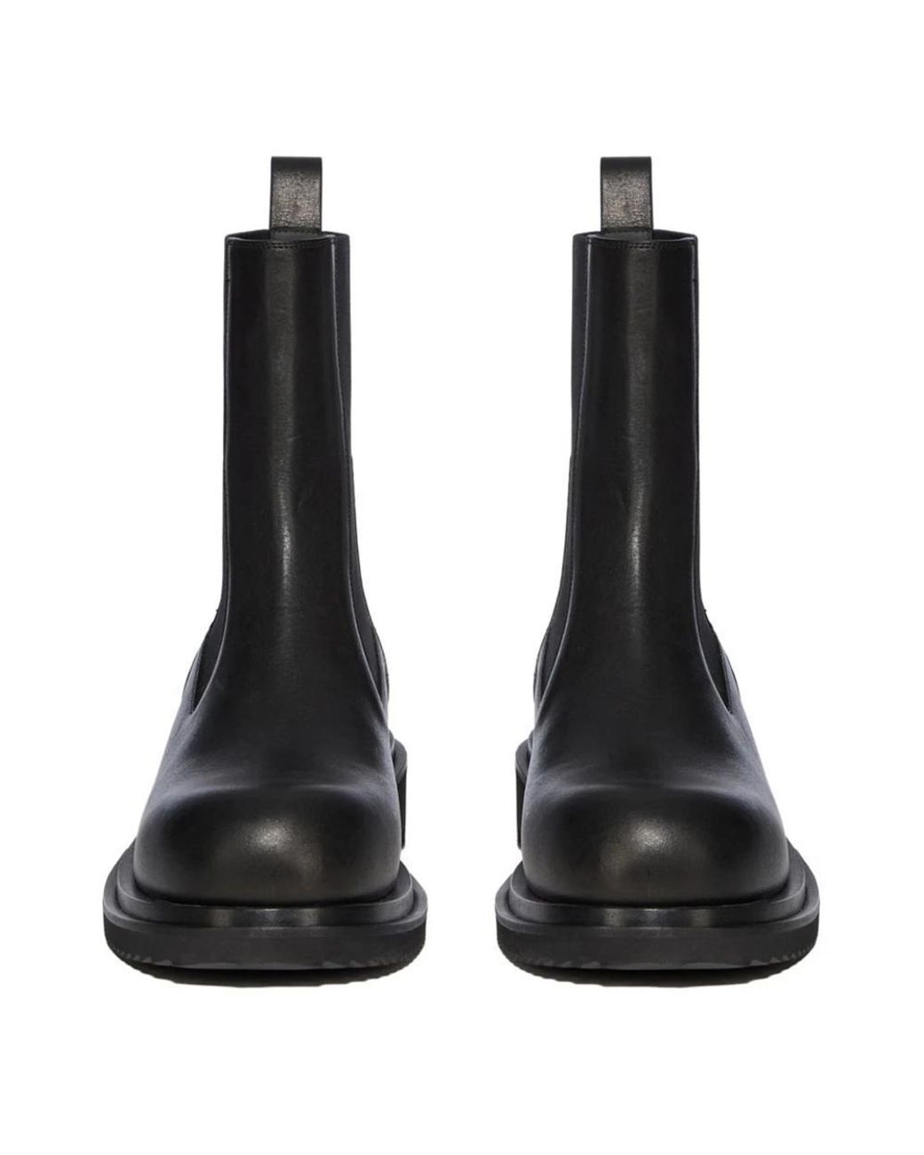 Rick Owens Black Chelsea Boots