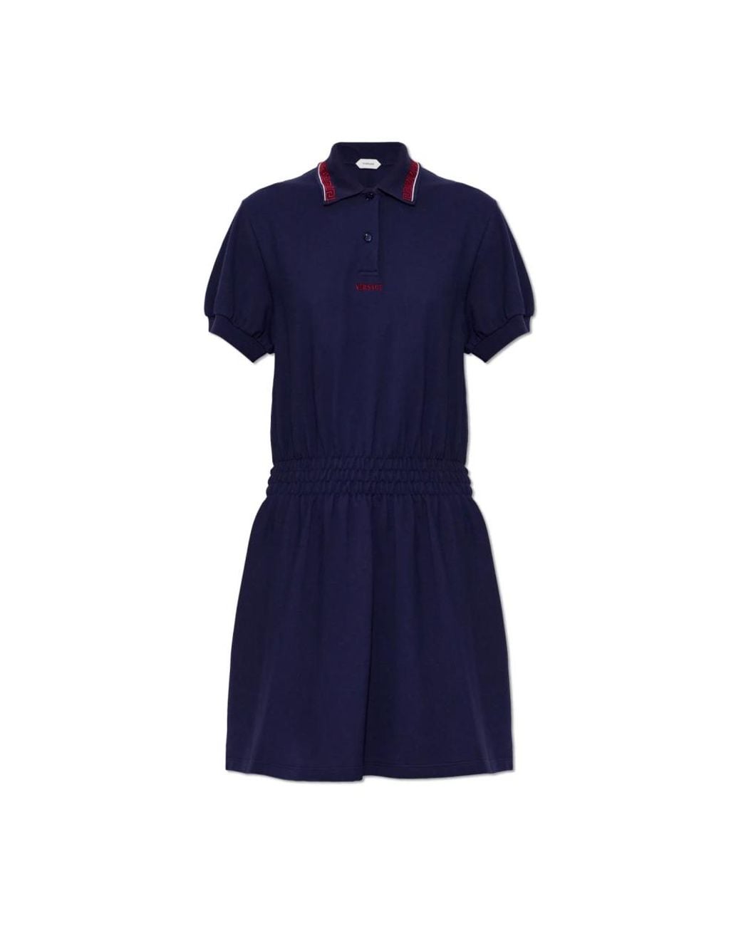 Versace Blue Short Dresses