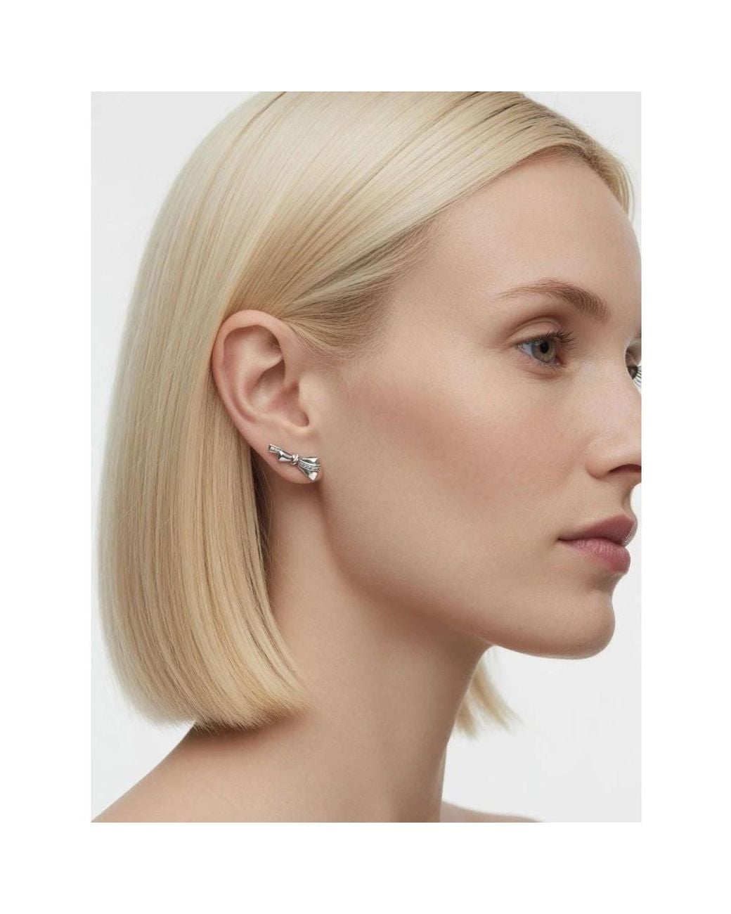 Pandora Metallic Earrings