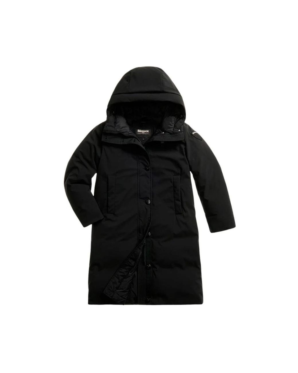 Blauer Argyle Parka in het Black
