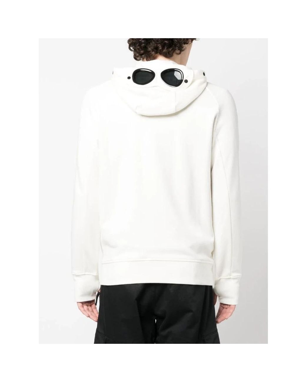 Zip-Throughs C P Company de hombre de color White