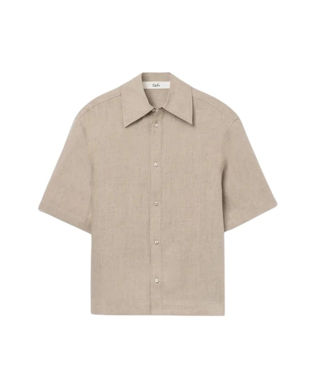 Séfr Natural Short Sleeve Shirts for men