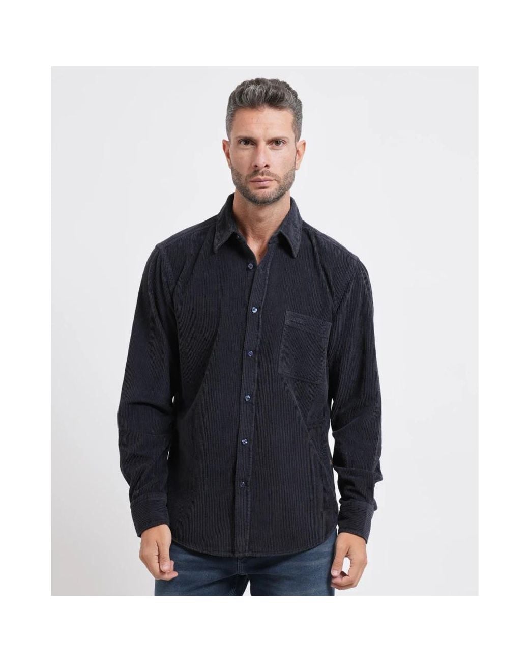 Boss Blue Casual Shirts for men