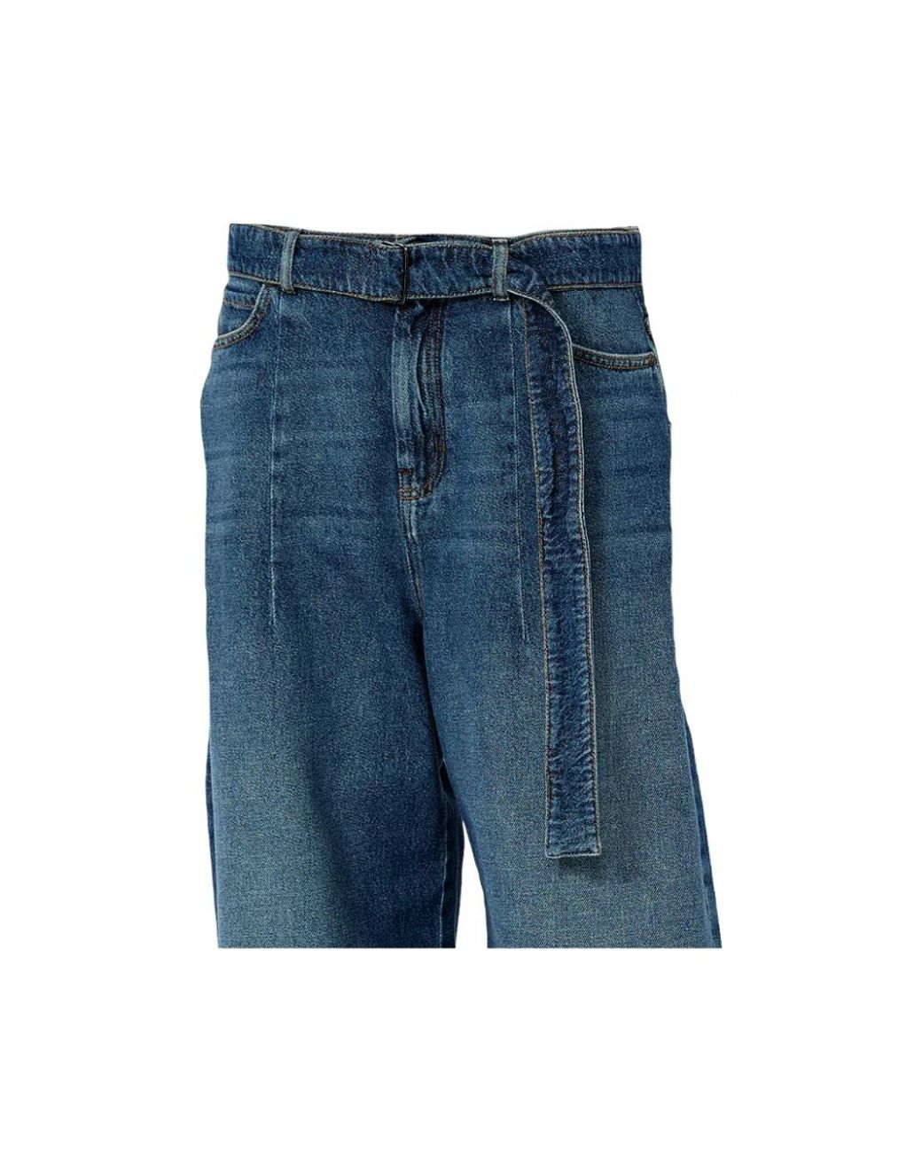 Weekend by Maxmara Blue Loose Fit Jeans