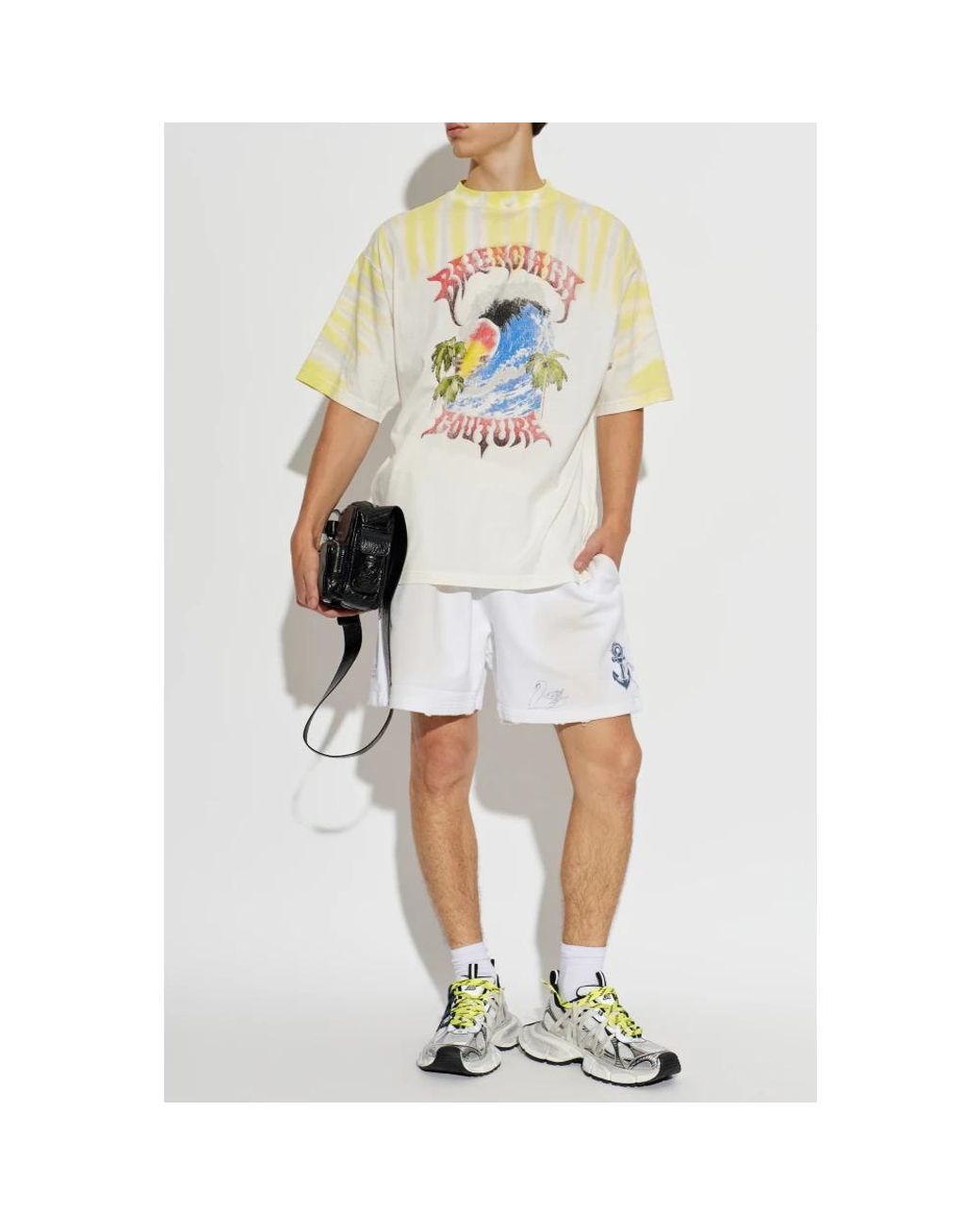 Balenciaga White T-Shirts for men