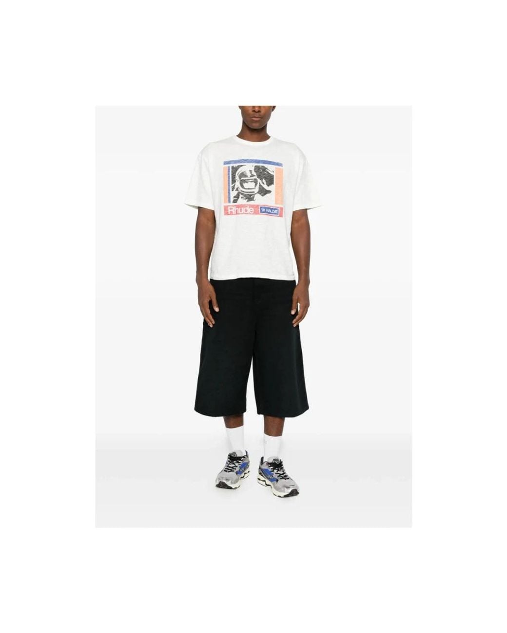 Rhude White T-Shirts for men