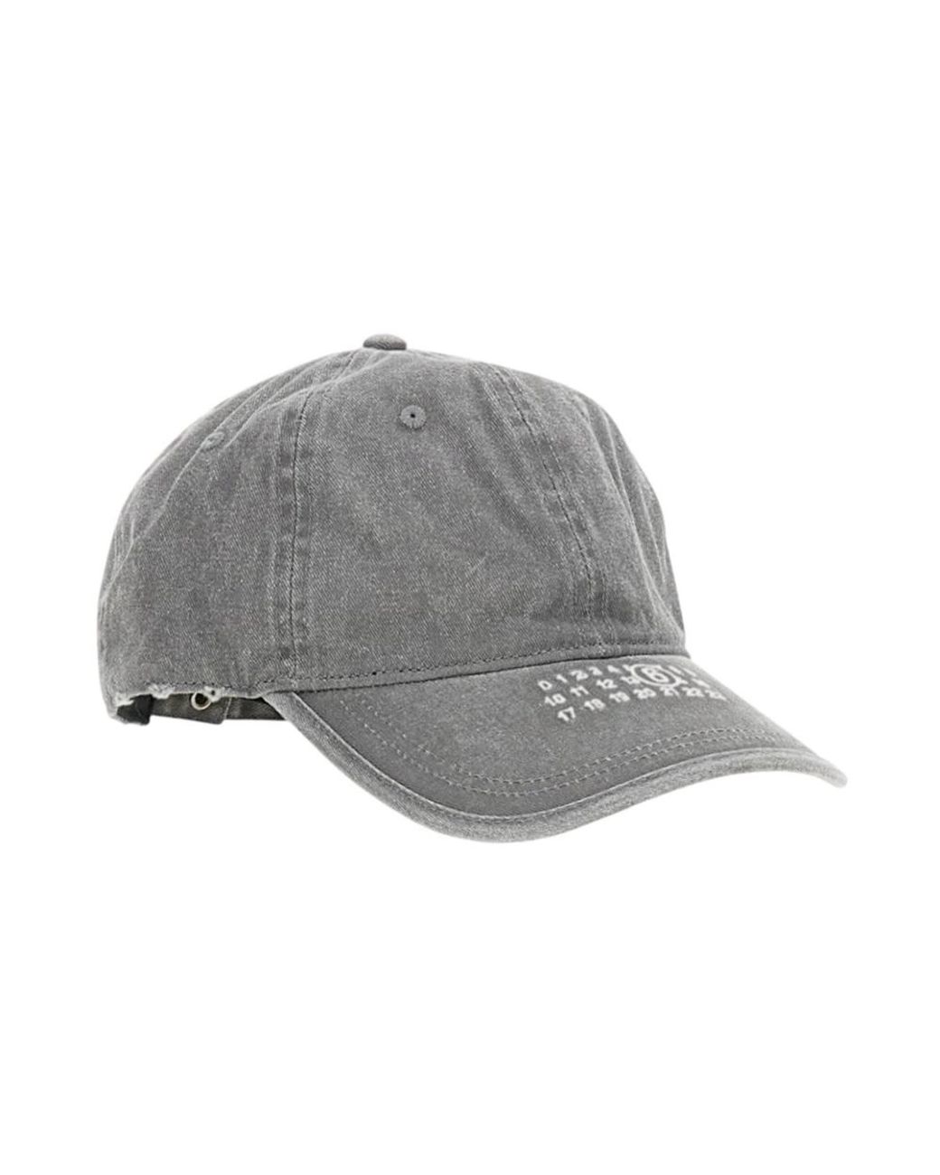 MM6 by Maison Margiela Gray Hats & Caps for men