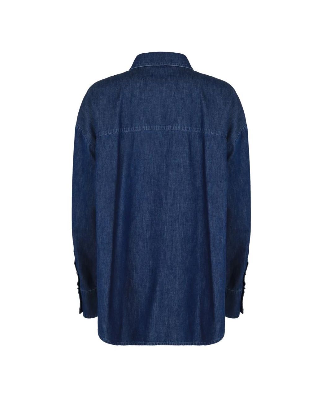 Max Mara Blue Denim Shirts