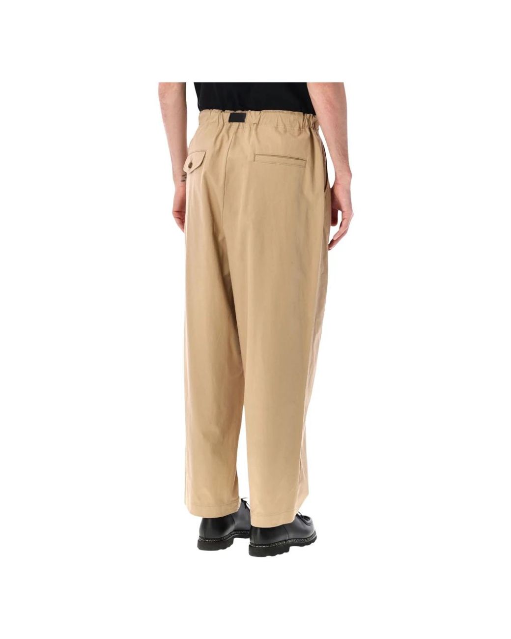 Comme des Garçons Natural Straight Trousers for men