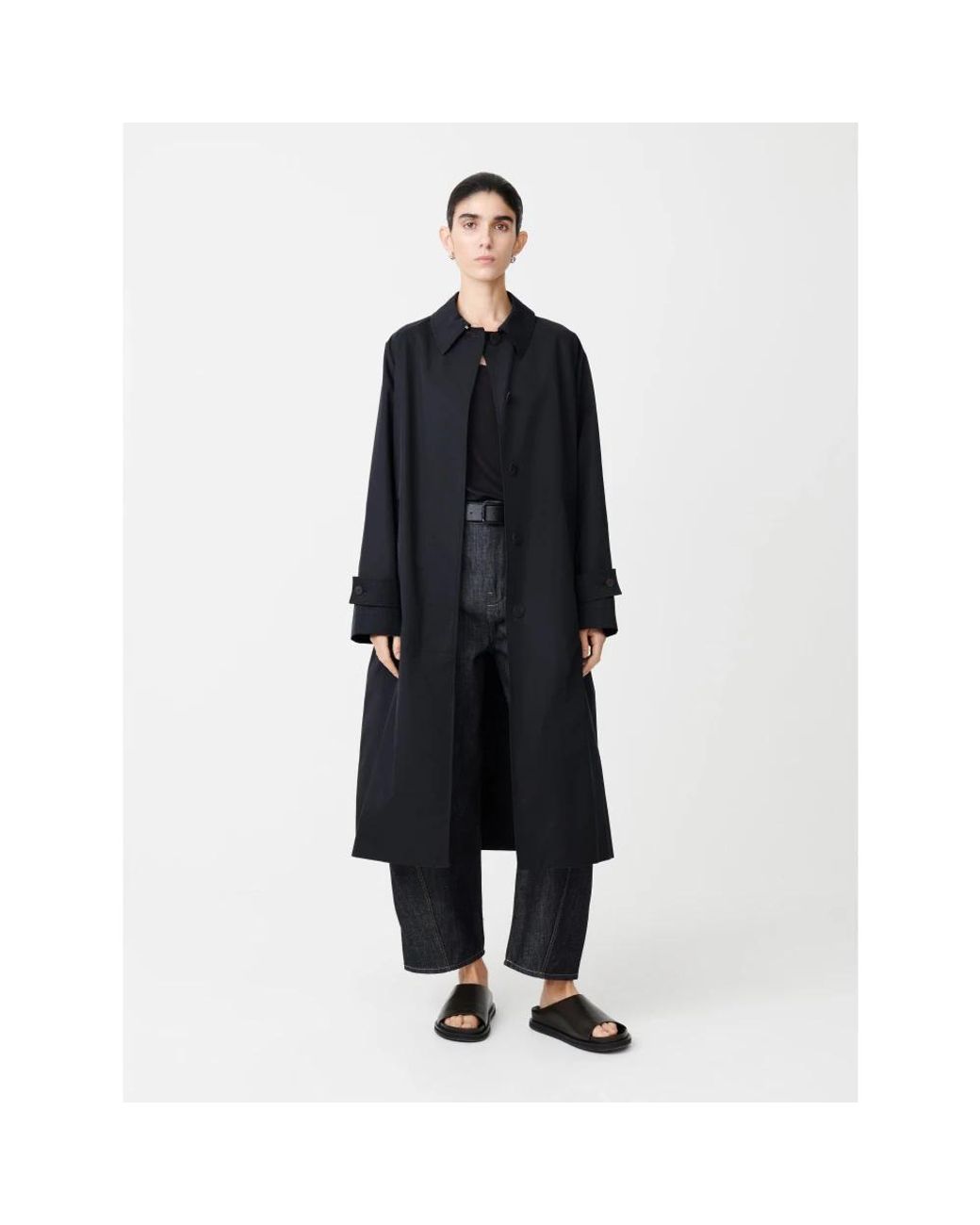Studio Nicholson Blue Single-Breasted Coats