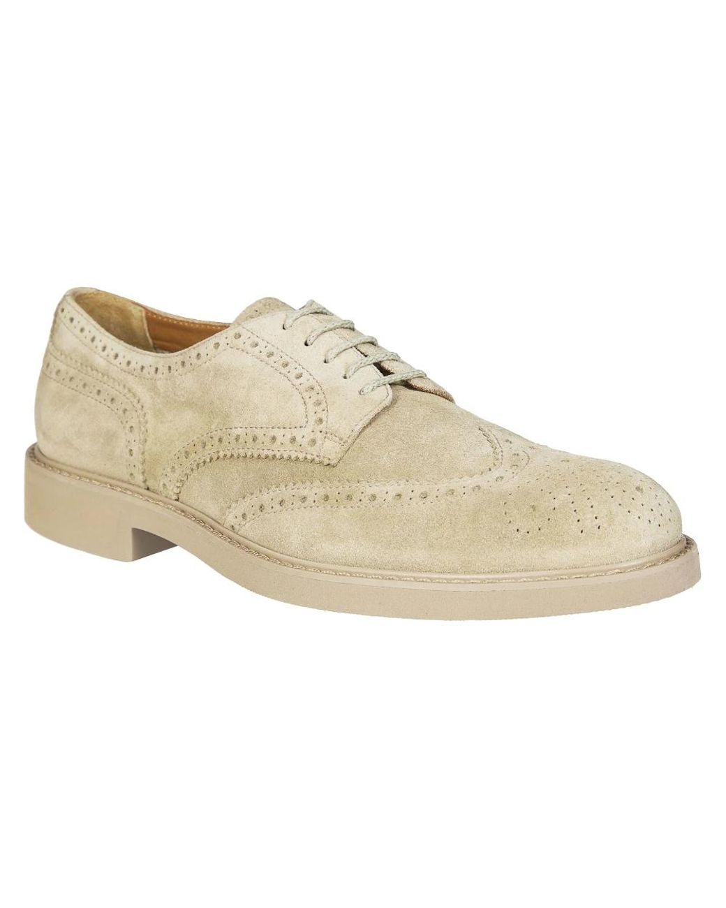 Doucal's Natural Laced Shoes for men